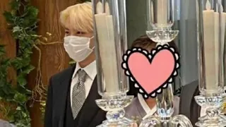 Jhope sister Wedding |Jhope's blond hair | Mejiwoo Wedding |