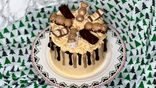 Kinder Bueno Cake | Kinder Drip Cake