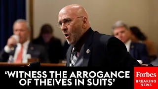 'Witness The Arrogance Of Theives In Suits': Clay Higgins