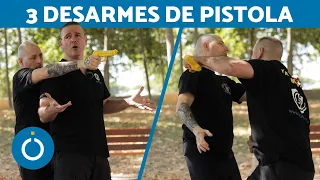 DESARME de PISTOLA en KRAV MAGA 🚫🔫 ¿Cómo Quitar una Pistola Defensa Personal?