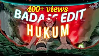 Might guy (HUKUM) Badass edit ( AVM/ EDIT ) 4k