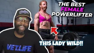 The BEST FEMALE Powerlifter In The WORLD! | #REACTION