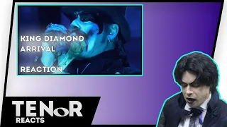 TENOR REACTS TO KING DIAMOND - ARRIVAL || Nat Elliott-Ross