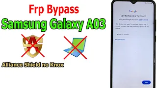 Samsung Galaxy A03 Frp Bypass Android 11 Without Pc| Samsung A035F Google Account Bypass