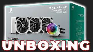 DeepCool Castle 360EX WHITE Unboxing