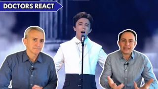 Doctors React - Dimash Qudaibergen's Ave Maria (THAT FALSETTO IS WORRYING)