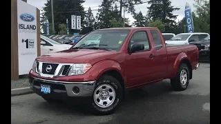 2009 Nissan Frontier XE W/ Tonneau Cover, A/C, Cruise Control Review| Island Ford