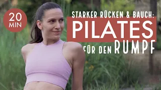 Starker Bauch & Starker Rücken 20 🌳💪 Pilates für deinen Rumpf