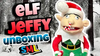 SML Merch Elf jeffy Puppet Unboxing!