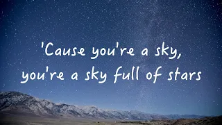 Coldplay - A Sky Full of Stars (Lyrics Video) - Live at Wembley Stadium London 16/08/2022