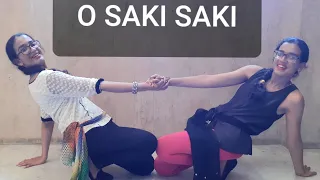 Batla House : O SAKI SAKI Video | Nora Fatehi  | Twin Dance : Sedra & Sedva*Diass* 🇲🇦🇮🇳رقص توأم