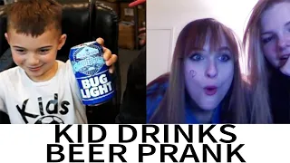 KIDS DRINKING PRANK ON OMEGLE