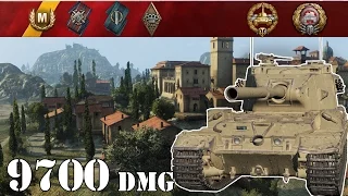 World of Tanks / FV215b (183) .. 9700 Dmg