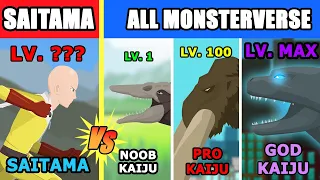 Saitama vs All MonsterVerse Kaiju | Hero Animation