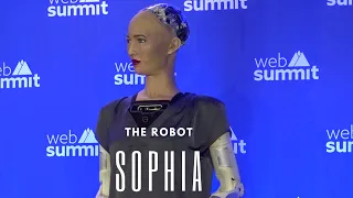 When robots rule the world? Sophia the Robot. WebSummit