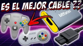 🔎 Tu Nintendo 64 y SNES Necesitan esto! 🔥 S-VIDEO a HDMI 2X LineDoubler 60Hz Review #BitFunx #N64