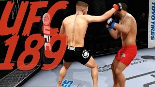 UFC 189: Conor McGregor vs  Chad Mendes EA Sports UFC