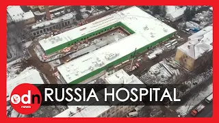 Amazing Timelapse Footage of Coronavirus Hospital Built in Russia