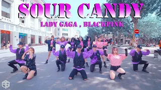 [ KPOP DANCE IN PUBLIC - 1TAKE ] Lady Gaga, BLACKPINK - SOUR CANDY ( REMIX ) CHOREOGRAPHY @ FGDance