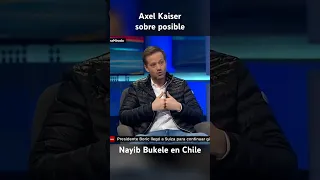Axel Kaiser sobre posible Nayib Bukele en Chile