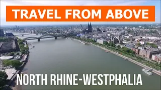 North Rhine-Westphalia from above | Drone video in 4k | Germany from the air