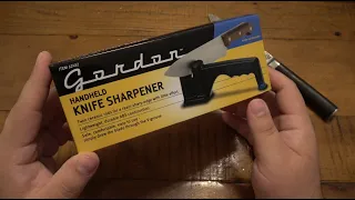 $3 Knife Sharpener From HARBOR FREIGHT...Does It Work & Bonus Knife Sharpening Tips For Beginners...