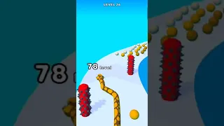 Colorful Snake Funny 😂😂 Level 26 Gameplay ALL LEVELS | #shorts #viral