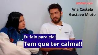 Eu sou muito estressada!!  Ana Castela e Gustavo Mioto - Entrevista com Léo Dias - Portugal