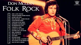 Don Mclean, John Denver, Cat Stevens, James Taylor, Jim Croce Best Folk Rock & Country Collection