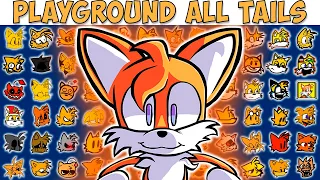 FNF Character Test | Gameplay VS My Playground | ALL Tails Test #3