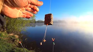 Рыбалка на донки в конце апреля! Рыбалка на карася!