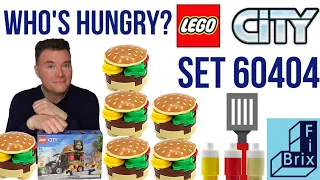 LEGO City Set 60404 Burger Truck REVIEW