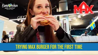 TRYING MAX BURGER FOR THE FIRST TIME