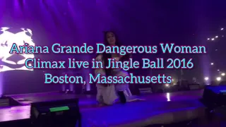 Ariana Grande Dangerous Woman  live in Jingle Ball 2016 Vocal Showcase