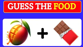Guess the Food | 🥭+🍫  | Guess the Food by two emojis |