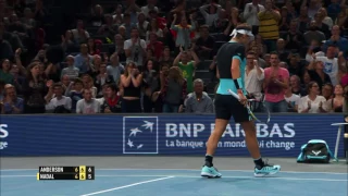 Nadal Saves Match Point In 2015 Paris Classic Moment