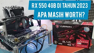 #RakitPC Cuy Eps160 - RX 550 4GB di 2023 Apakabarnya ???