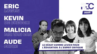 Le débat comme levier pour l'éducation à l'esprit critique