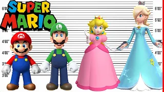 Super Mario Age Comparison | Oldest Characters