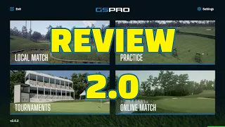 GSPRO REVIEW 2.0...Features...PC specs...Advice #gspro #golfsimulator #garminr10 #golf