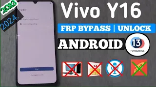 Vivo Y16 Frp BYPASS !NEW !MATHOUT /Google Account Bypass!VIVO V2214FRP|VIVO V2204Frp(Without PC)