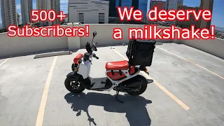 A Special Honda Ruckus ride to celebrate over 500 subscribers!