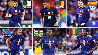The Origin Of French Team Football Players Ft I Benzema,Camavinga,Theo Hernandez ?