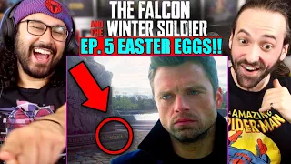 FALCON & WINTER SOLDIER EPISODE 5 EASTER EGGS & BREAKDOWN - REACTION! (Ending Explained)