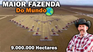 CONHEÇA A MAIOR FAZENDA DO MUNDO - O Tamanho é Chocante