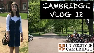 CAMBRIDGE VLOG 12: BACK FOR EXAM TERM!