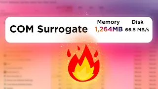 How To Fix COM Surrogate High CPU Usage Malware In Windows 10/11