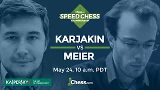 Speed Chess Championship: Sergey Karjakin vs Georg Meier