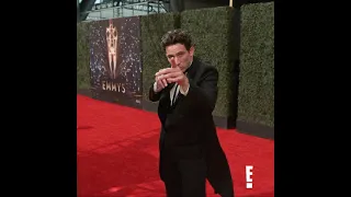 Josh O'Connor - 2021 Emmys E! Glambot #shorts