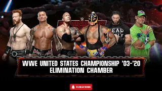 WWE UNITED STATE CHAMPIONSHIOP - ELIMINATION CHAMBER - WWE 2K22